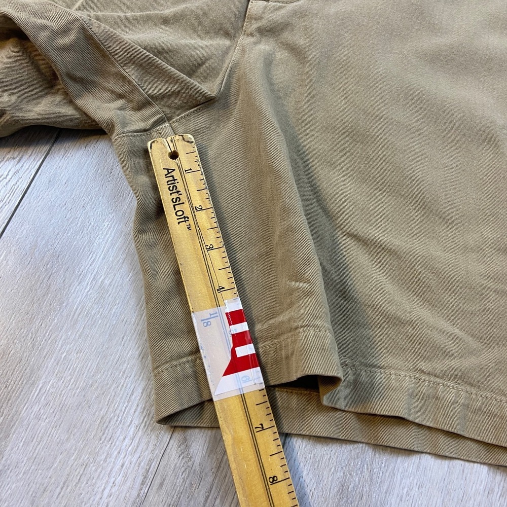 American Giant Shorts Mens 32 Brown Roughneck Stretch Canvas Outdoors USA Made - Picture 5 of 10